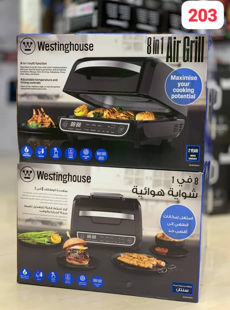 گریل بدون روغن وستینگهاوس مدل WKMFCM203