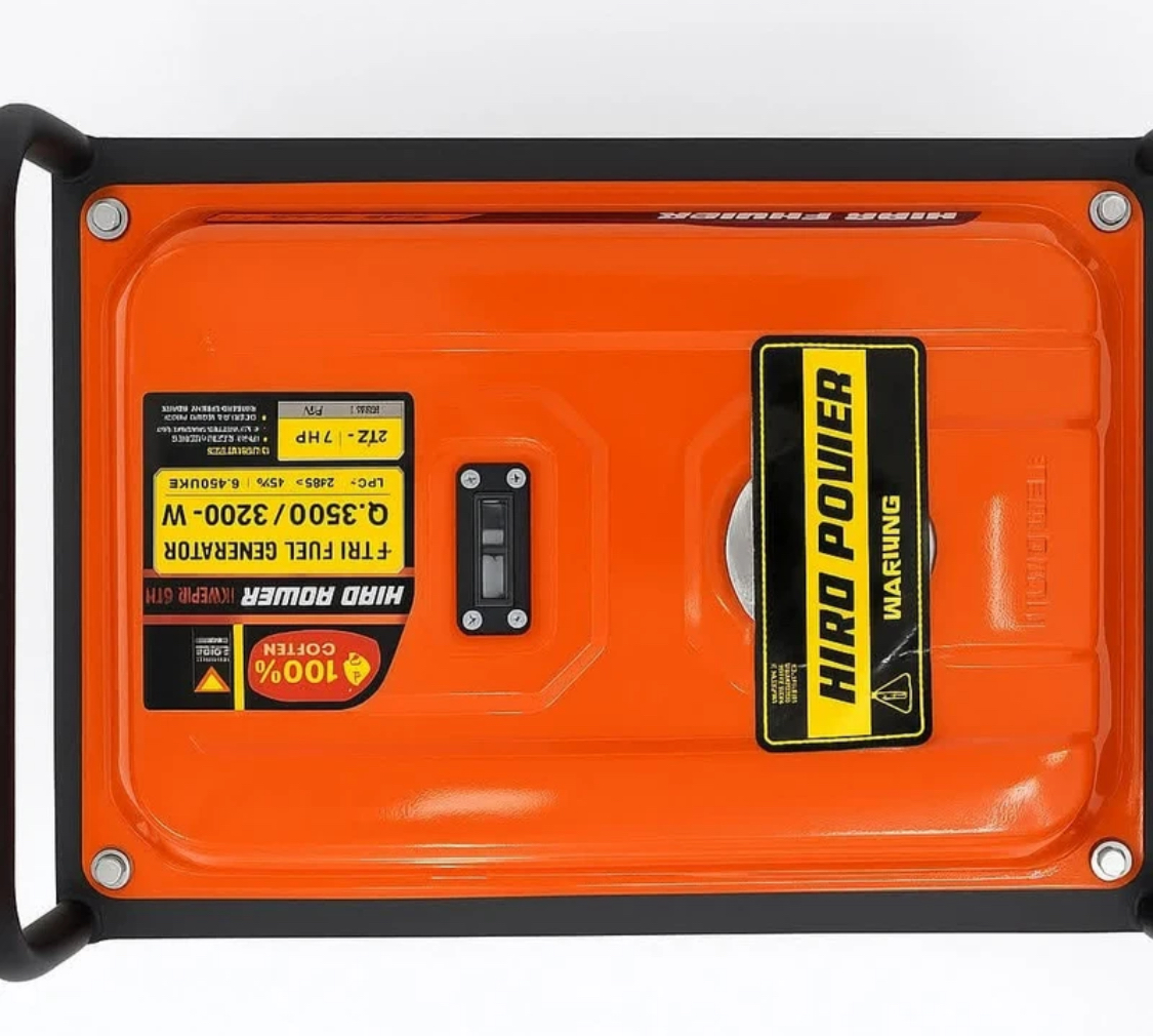 موتور برق بنزینی 7 اسب بخار هیرو پاور مدل km8500+GLN