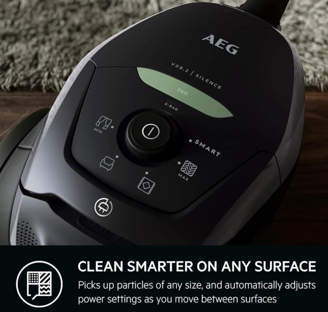 جاروبرقی 600 وات آ ا گ مدل VX82-1-ÖK